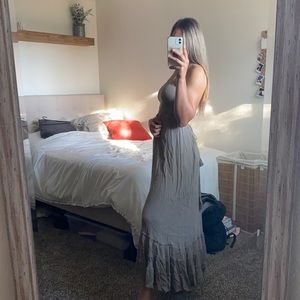 Tilly’s open back maxi sundress